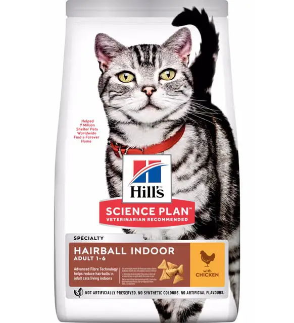 HILLS MATURE+7 HAIRBALL INDOOR TAVUKLU YASLI KEDI MAMASI 1.5KG