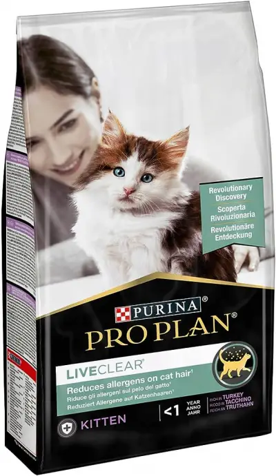 PROPLAN LIVECLEAR KITTEN HINDILI YAVRU KEDI MAMASI 1.4KG