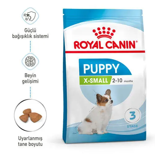 ROYAL CANIN X-SMALL PUPPY KÜÇÜK IRK YAVRU KÖPEK MAMASI 1,5 KG 
