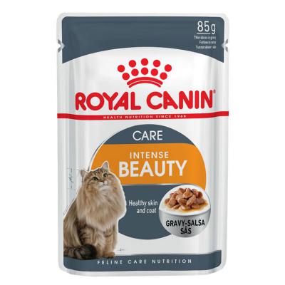 Royal Canin Gravy Intense Beauty Yaş Kedi Maması 85 gr x12 adet